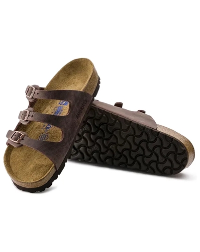 Florida Oiled Leather Sandal - Habana - Birkenstock